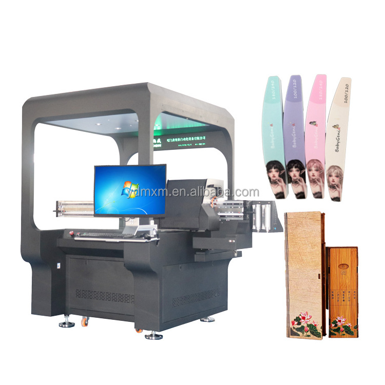 Fully automatic multi-color gradient printer, automatic positioning visual printer UV printing machine