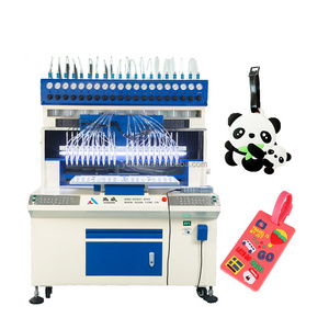 pvc machine manufacturer 12 16 20 Color Dripping Machine automatic silicone dispensing machine