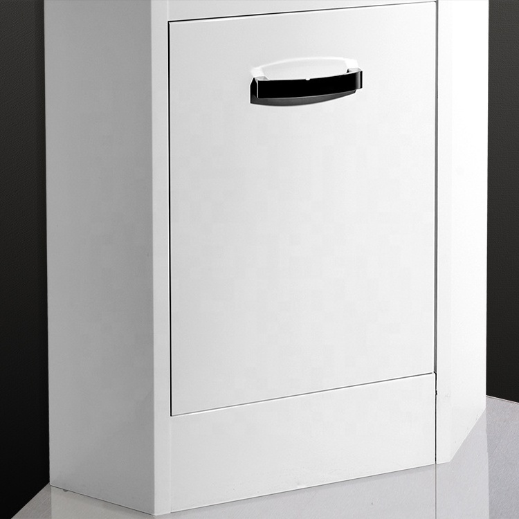 modern corner bathroom vanity with corner edge glossy finish for wholesale