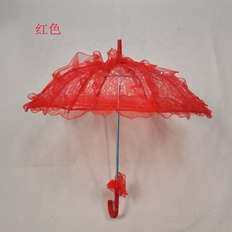 Hot Sales Lolita Hallowmas Lace Umbrella Vintage Victorian Parasol Umbrella Party Wedding Dress Gown Umbrella