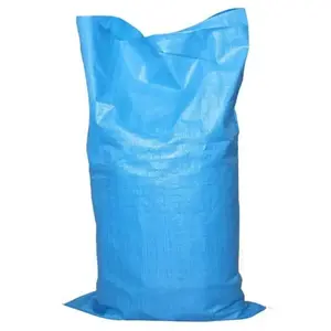 20kg 50kg custom size food grains sacks pp woven plastic packaging rice bag polypropylene bags