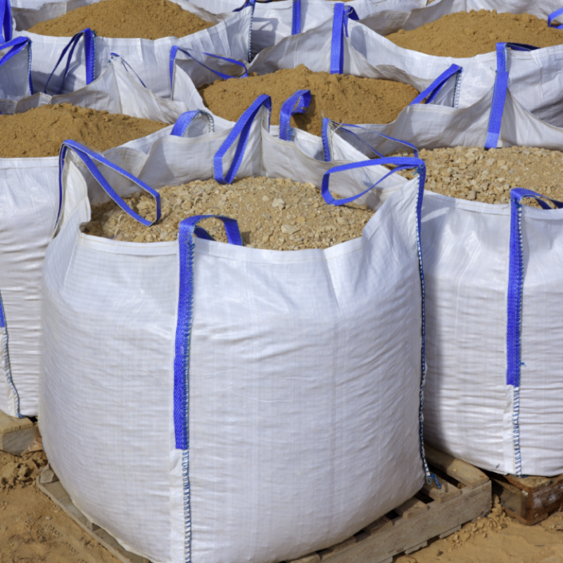 1000Kg Bulk Bag 1 ton bag fibc 1000kg Jumbo Bag Dimension supplier top with duffle skirt