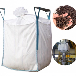 1000Kg Bulk Bag 1 ton bag fibc 1000kg Jumbo Bag Dimension supplier top with duffle skirt