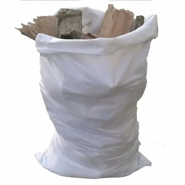 20kg 50kg custom size food grains sacks pp woven plastic packaging rice bag polypropylene bags