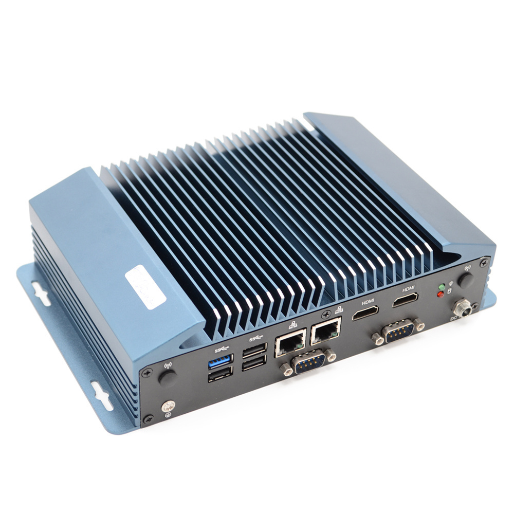 J1800 Mini Industrial PC Wide Temperature Tolerance Low Power Consumption Embedded Computer