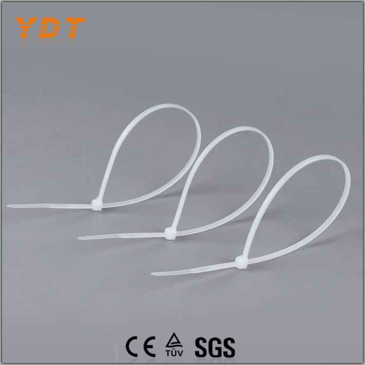 CE Approved Nylon Label PA66 White Color Releasable Cable Tie