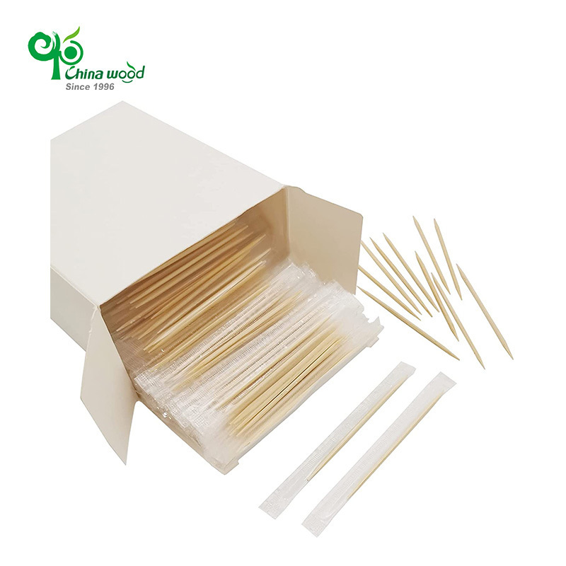 Yada China factory eco friendly custom label natural bamboo toothpick suppliers in carton