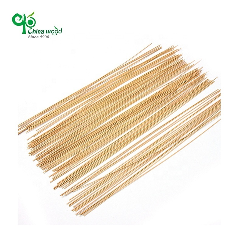 Environmental protection india round raw material bamboo sticks for making incense