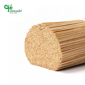 Environmental protection india round raw material bamboo sticks for making incense