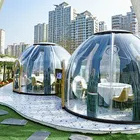 Wholesale Outdoor Waterproof Glamping Tent Luxury Hotel Resort Transparent Bubble Dome Tent Transparent Igloo Tent