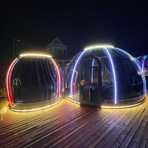 Starry bubble house outdoor pavilion leisure-transparent tent hotel net red homestay inn Polycarbonate Dome Tent