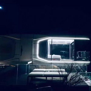 Extendable Prefab House Modern Capsule Cabin Hotel Container Home Sleep Pod Outdoor Mobile Tiny House Airship Pod