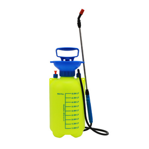 Garden Sprayer 1Gal Lawn Pump Sprayer Brass Wand Garden Watering Car washing Pressure Watering Spray Garden Irrigation