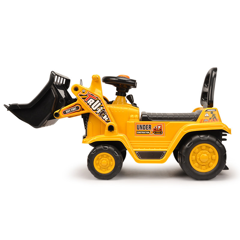 Baby walker truck excavator car ride on car toys foot pedal controlled vehicle for kids sale