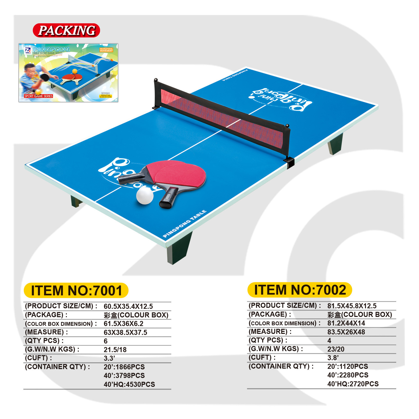 Mini Cheaper Table Tennis Tabletop Sport Game  With Bats Table Tennis For Sale