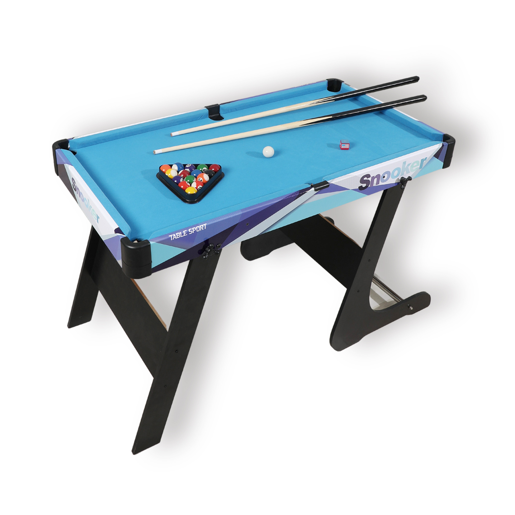 Foldable Snooker Billiard Pool Table 40 Inches Folding Billiard Table Wooden Table