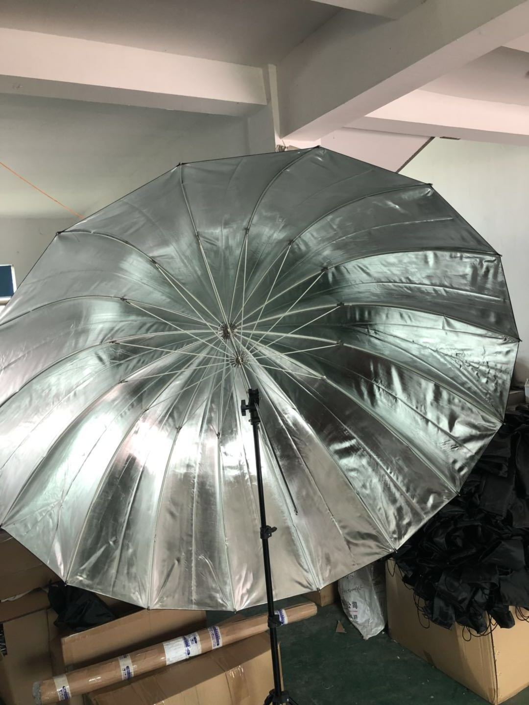 YEAH 105cm 130cm 150cm 165cm 180cm Inner Silver Lighting Diffuser Photography Studio Flash Light Reflective Umbrella