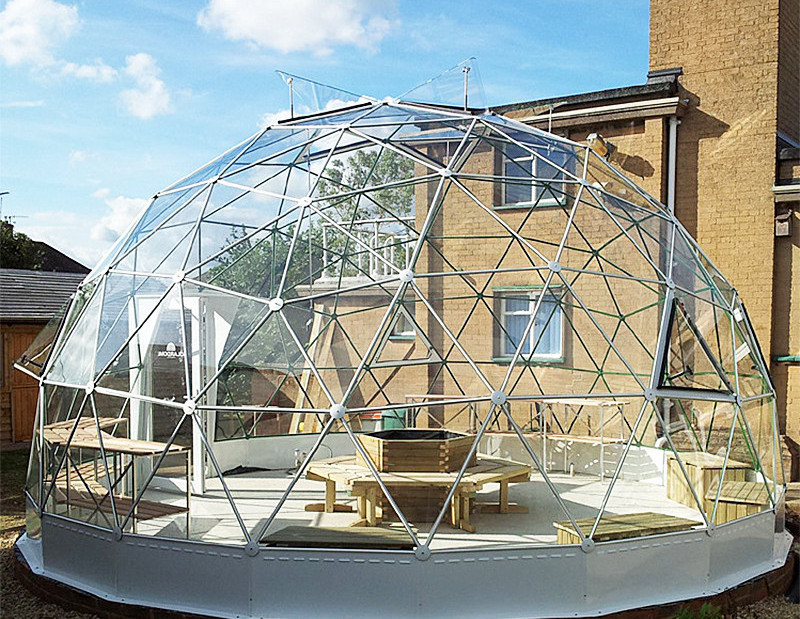 PVC Luxury Bubble Star Glass Party Wedding  swimming pool Cover Geodesic Clear Transparent Dome Tent for events