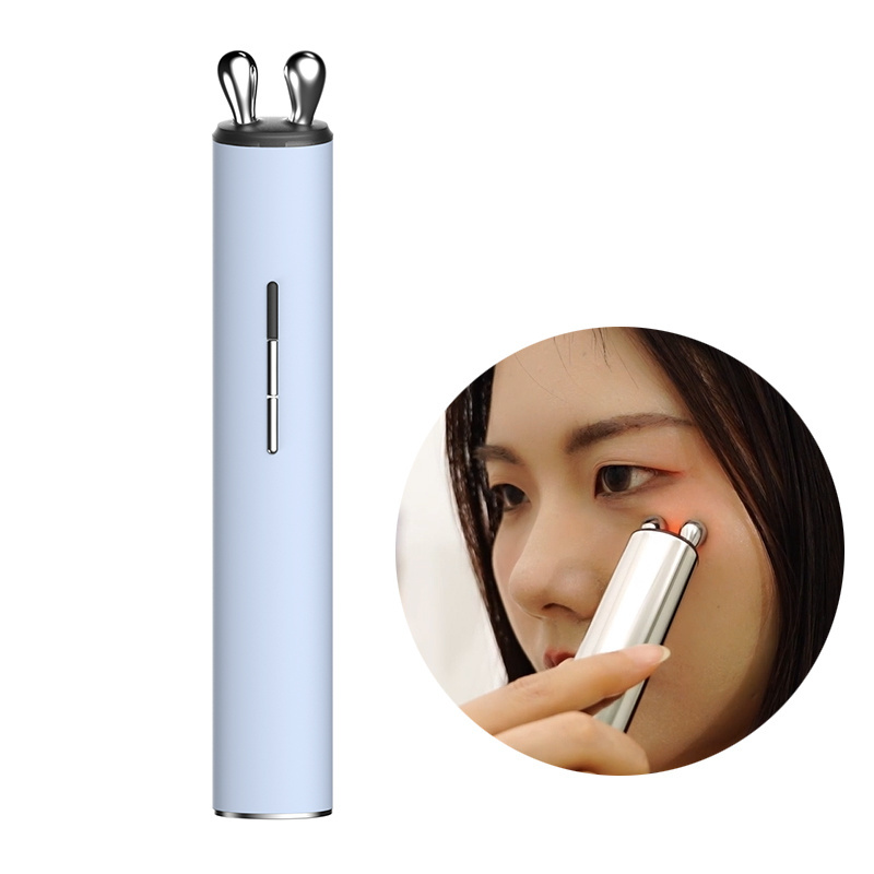 Mini Ems Rolling massage Red Light Therapy Wand Led   Wand Beauty Device Anti Wrinkle Eye Beauty Device Eye Massager Pen