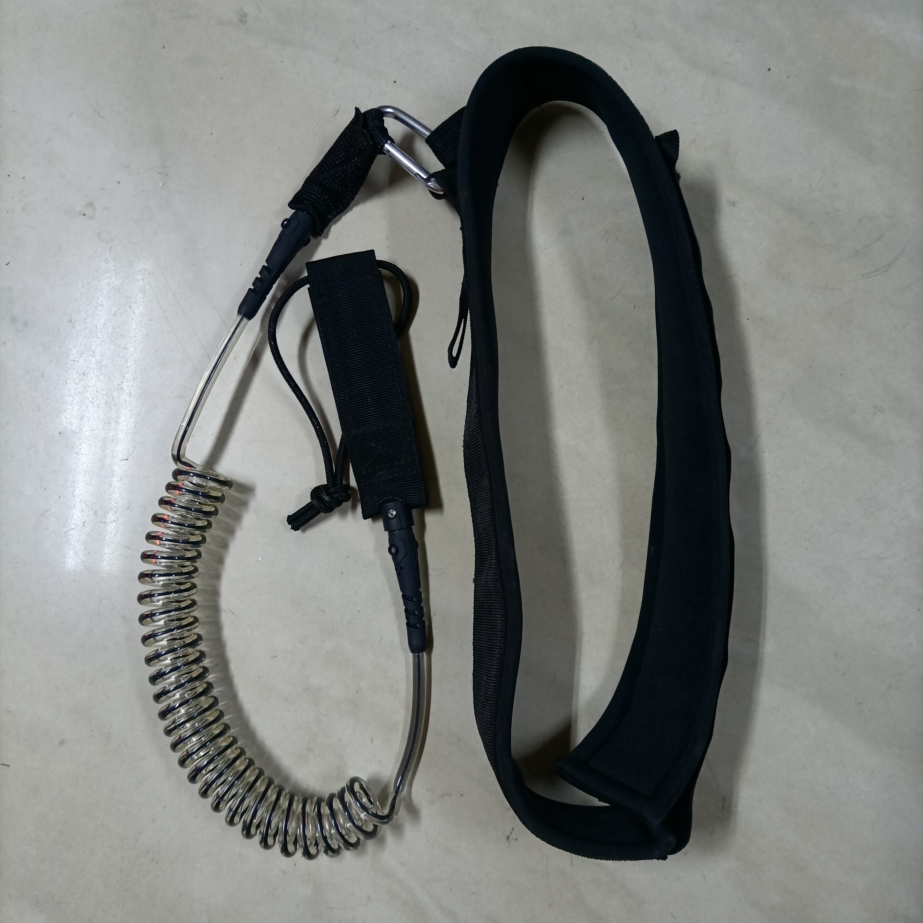 belt rope  Stainless Swivels coiled Leash