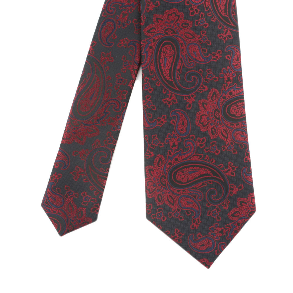 Men's Classic Paisley Ties Luxury Italian Silk Jacquard Necktie Customized Logo Business Wedding Male Neck Tie