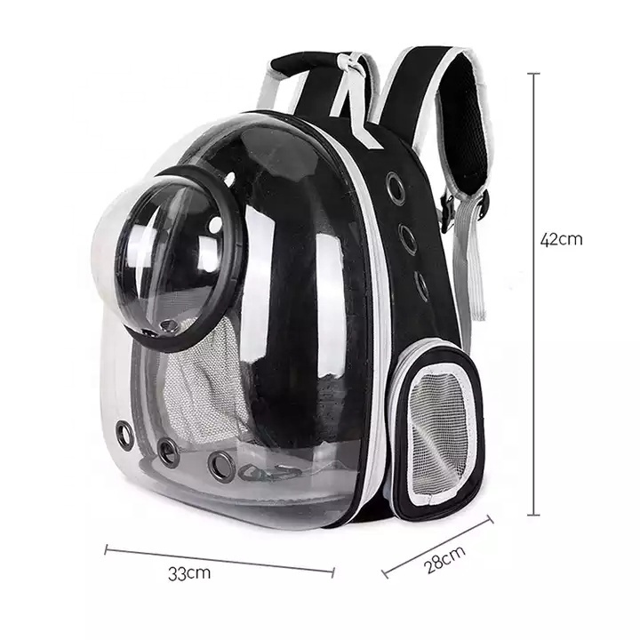 Custom Airline Approved Portable Foldable Space Capsule Bubble Transparent Breathable Cat Dog Bag Travel Pet Carrier Backpack