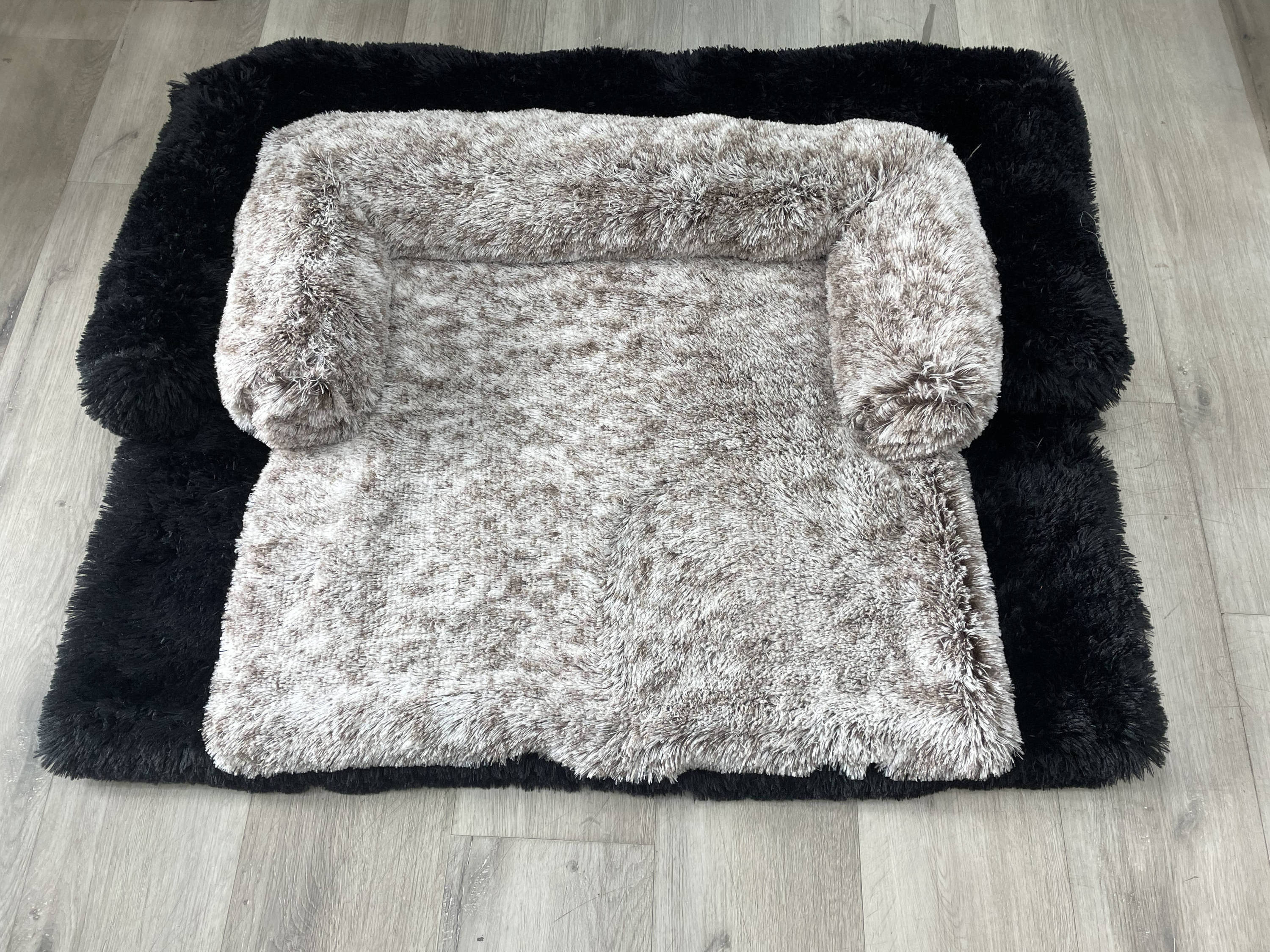 Washable Pet Sofa Dog Bed Calming Bed For Large Dogs Sofa Blanket Winter Warm Cat Bed Mat Couches Car Floor Furniture Protector