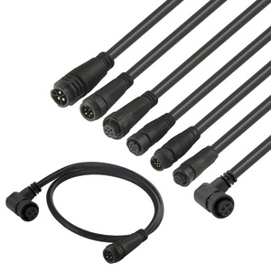 ip67 NMEA 2000 Marine CAN Network plastic waterproof 3 4 5 8 12 pin power male female m12 circular connector