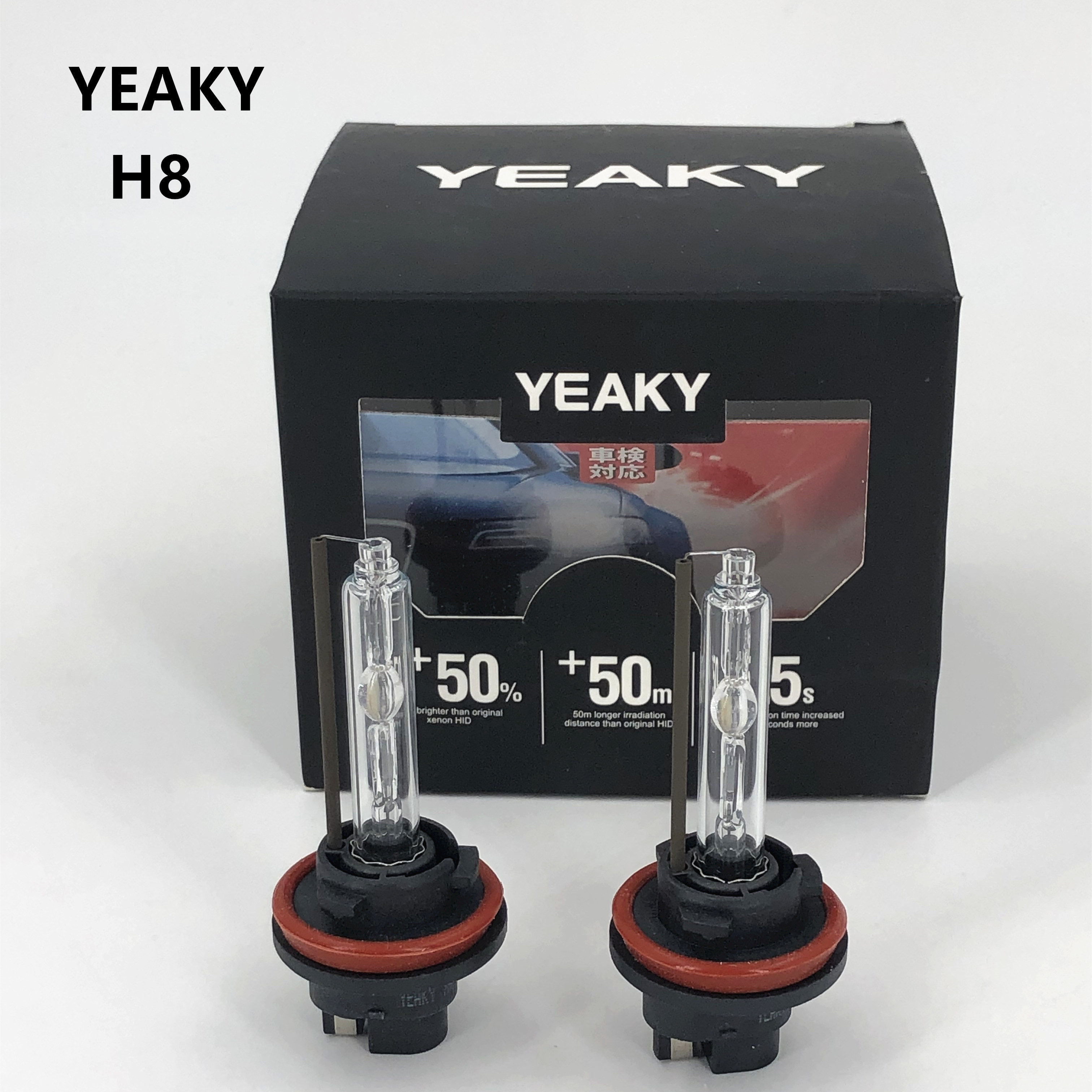 Top Sale High Quality YEAKY H8 Separate Style with DOT ISO9001 Certificate Xenon HID Bulb Car Light Headlight