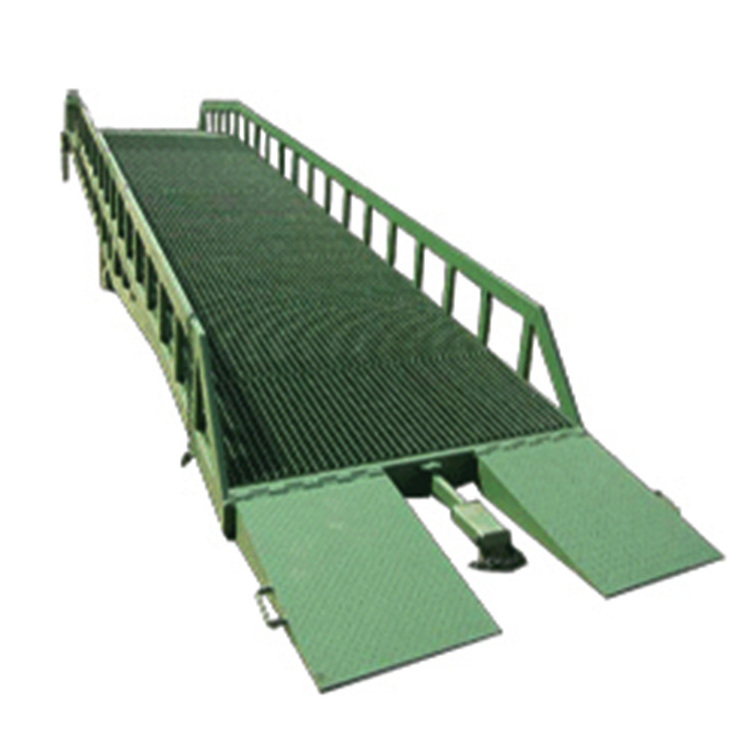 DCQY factory loading unloading dock ramp mobile yard ramp for loading container