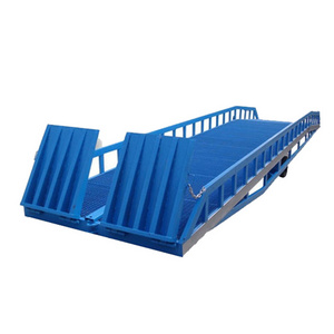 DCQY factory loading unloading dock ramp mobile yard ramp for loading container