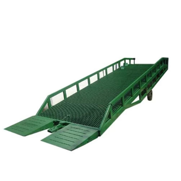 DCQY factory loading unloading dock ramp mobile yard ramp for loading container