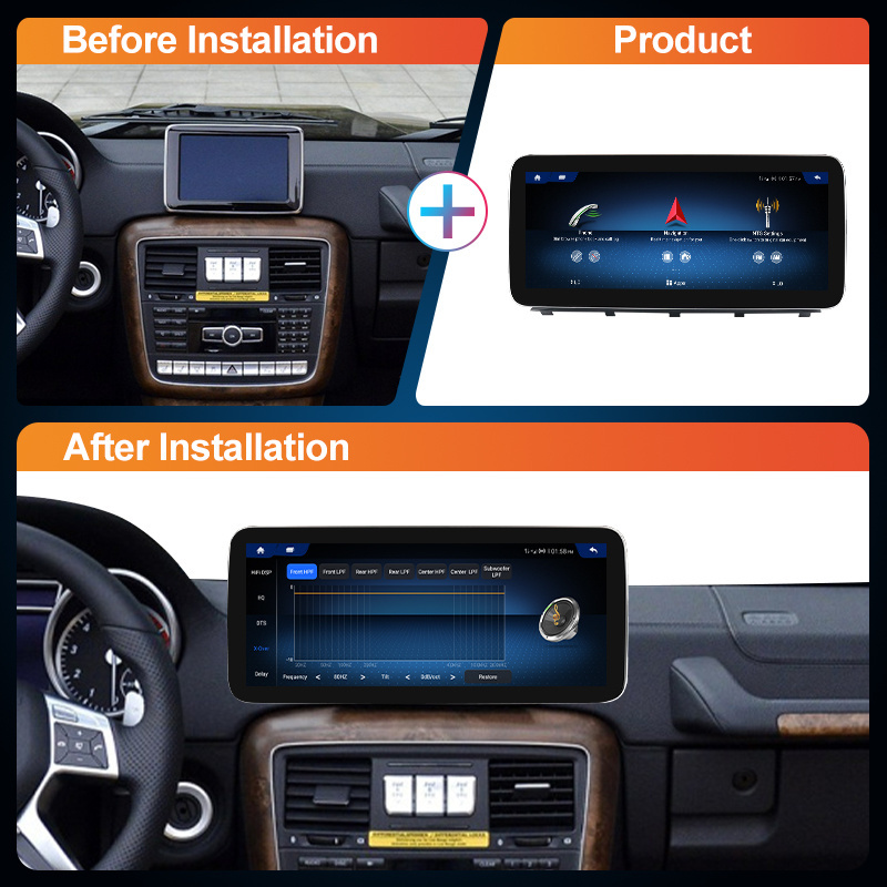 Original car without screen Android 12 Multimedia player For Mercedes Benz G Class 2004-2014 GPS Navigation Car Strero