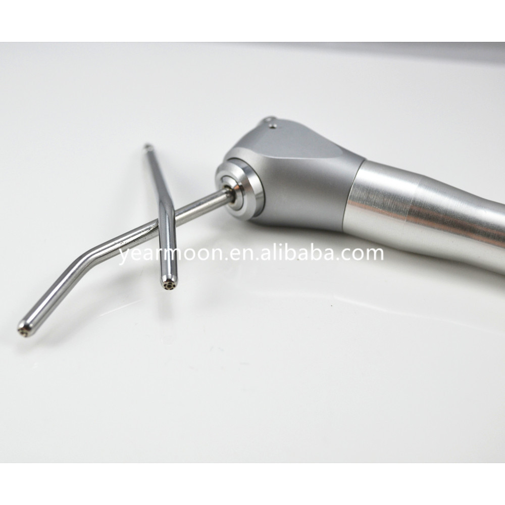 Dental Silver Three Way Syringe with 2 Air Water Nozzle Tips/Dental chair unit parts /Dental accessories