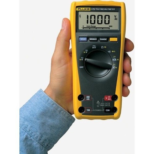 185 * 90 * 43 mm En 61010- 1600 v cat iv Fluke 175 Industrial Multimeter