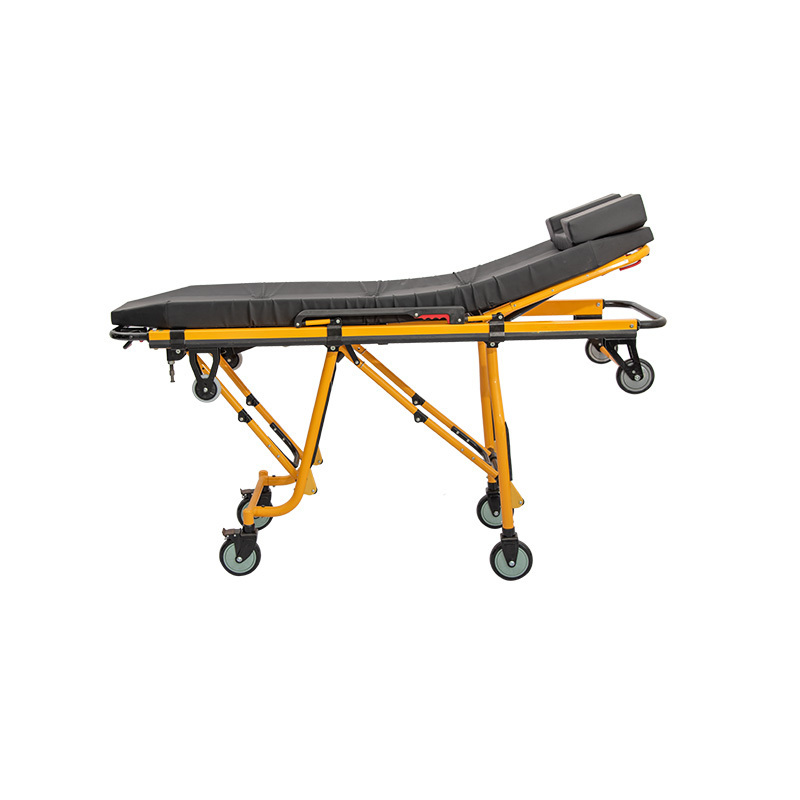 Hospital Bed Automatic Reclining Loading Ambulance Emergency Patient Transfer Ambulance Stretcher