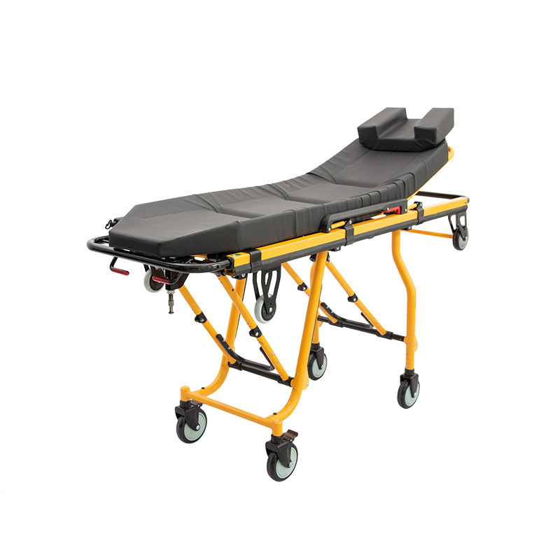 Hospital Bed Automatic Reclining Loading Ambulance Emergency Patient Transfer Ambulance Stretcher