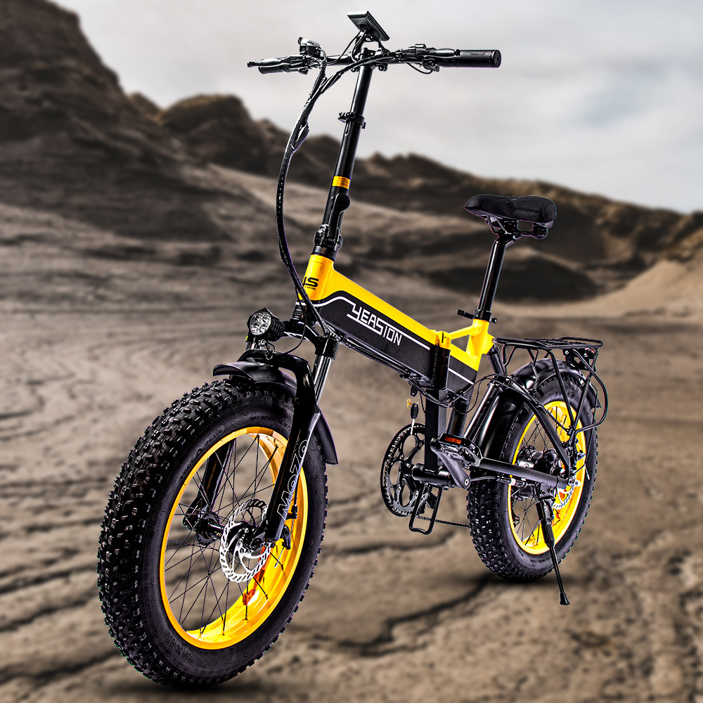 Fat Tire Ebike Foldable Electric Bicycle Electric Bike 1000w Motor 14 AH Lithium Battery Electric City Bike 7 Speed City EBike