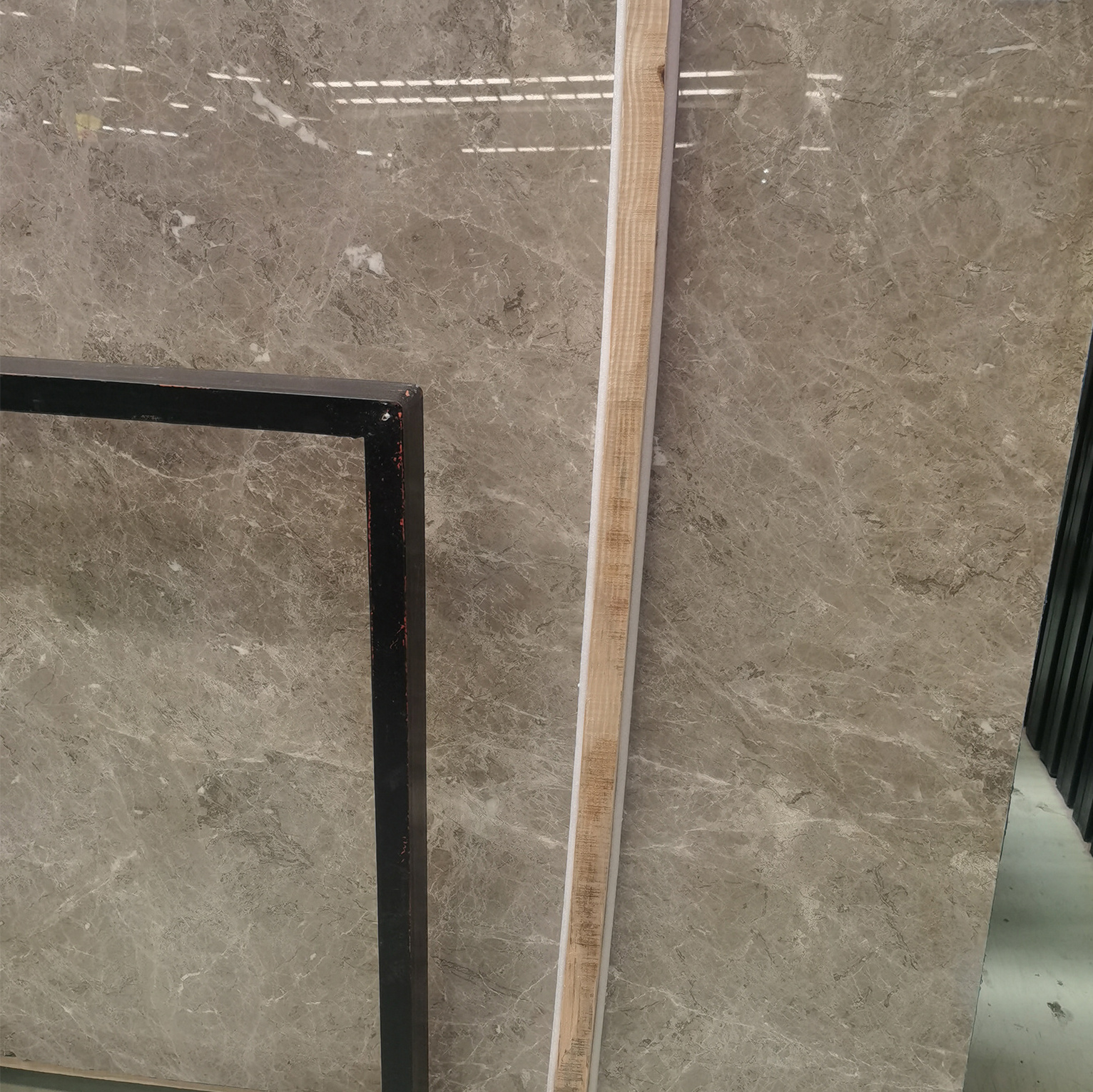 Hot Selling Wall Panels Slab Stones Tiles Console Table Grey Marble For Kitchen Countertops