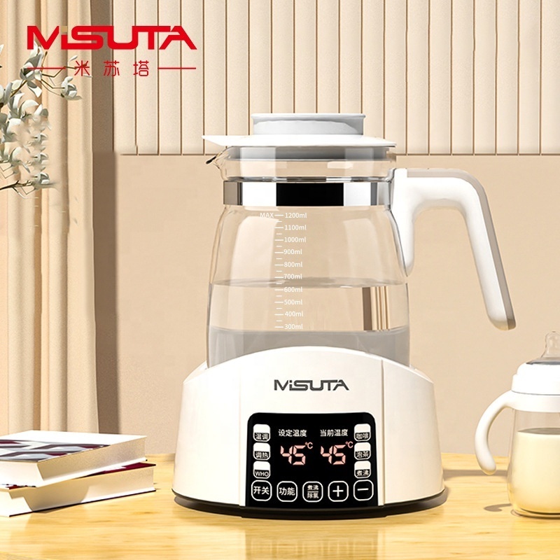 Energy conservation multifunctional baby water milk keep warmer 1.3L 1.2L tea coffee electric water kettle