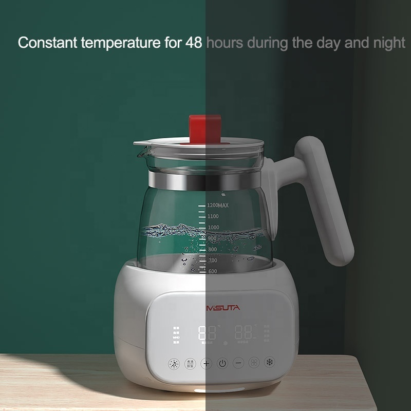 Multi-Function Portable Stainless Smart Electric Tea Coffee Constant Temperature Control  Baby Water Kettle