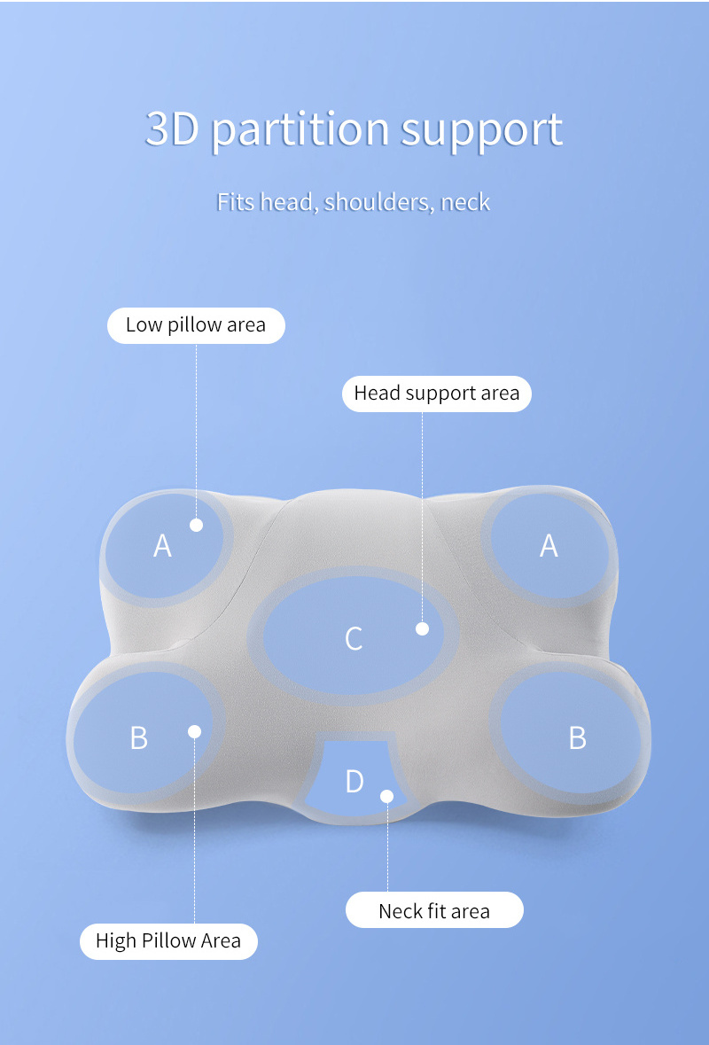 Widely used high-quality adjustable inflatable transparent travel neck pillow