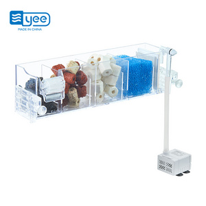 Yee Fish Tank Filter Water Purification Circulating Three-in-one Aquarium Silent Filter External Aquarium Filter Box