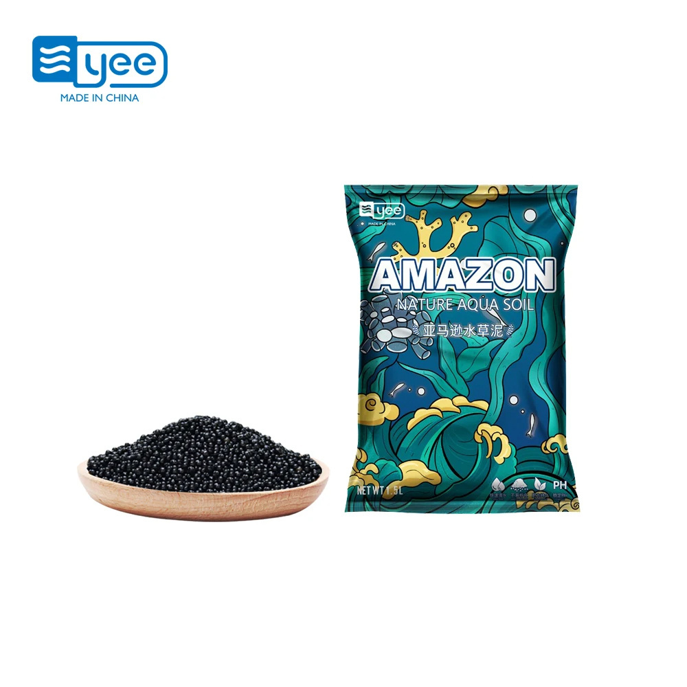 YEE Wholesale Aquarium Bottom Sand Landscape Water Pottery Nature Aqua Soil Aquarium Soil Substrate