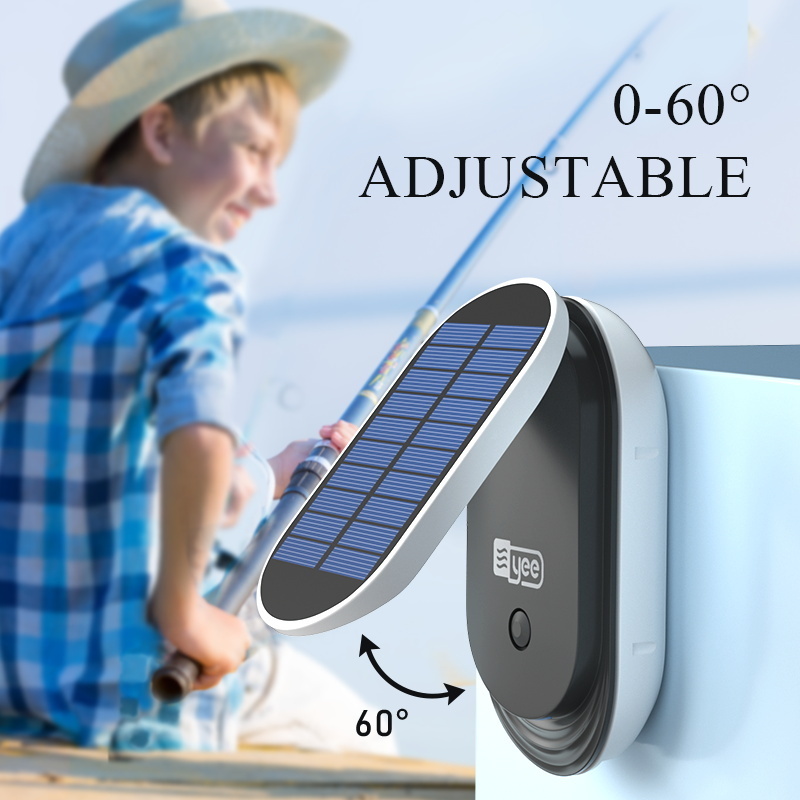 Yee Solar Lithium Battery Aquarium Oxygen Pump Wholesale Portable Small Fish Tank Air Pump with Clip Stand