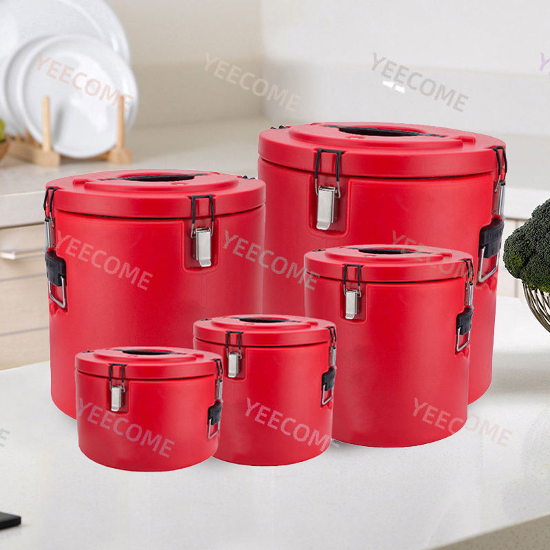 SLT-003T  promotional style Strong Cooler Box  5 Piece Set 4-7-15-30-60L round Cooler Box set Keep Cold and Warm Cooler Box Ice