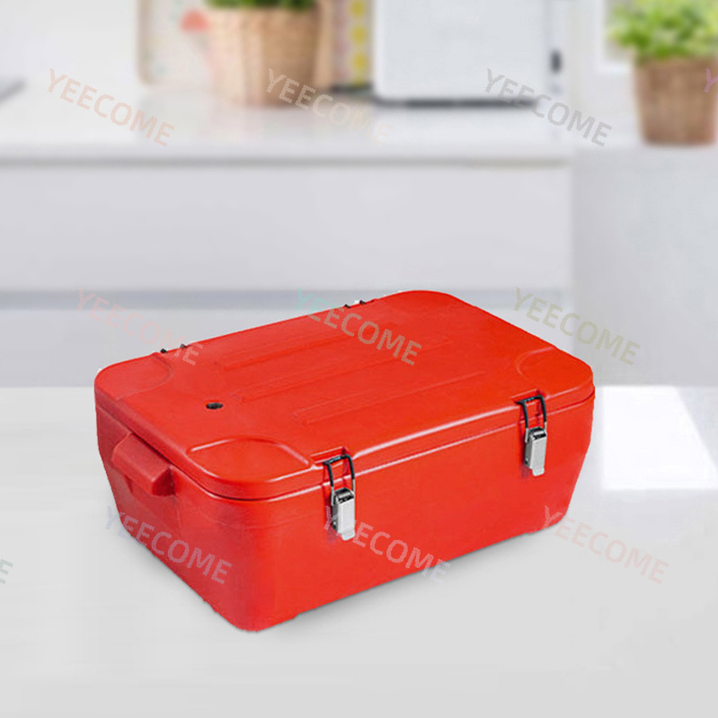 YJM5523 23L Factory Hot sale  luxury food warmer set   square casserole set Insulation and cold protection food warmer container