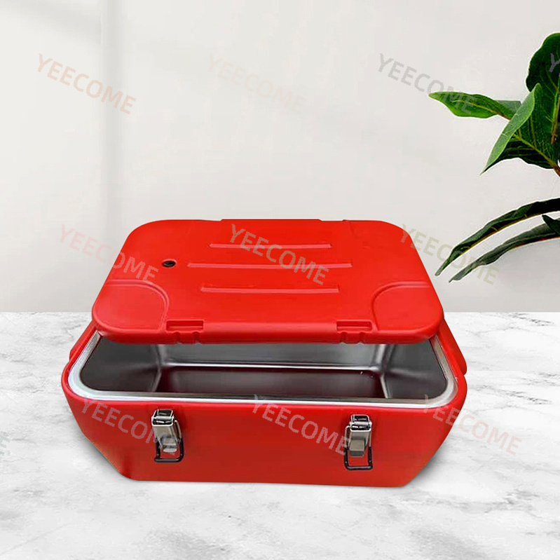 YJM5523 23L Factory Hot sale  luxury food warmer set   square casserole set Insulation and cold protection food warmer container