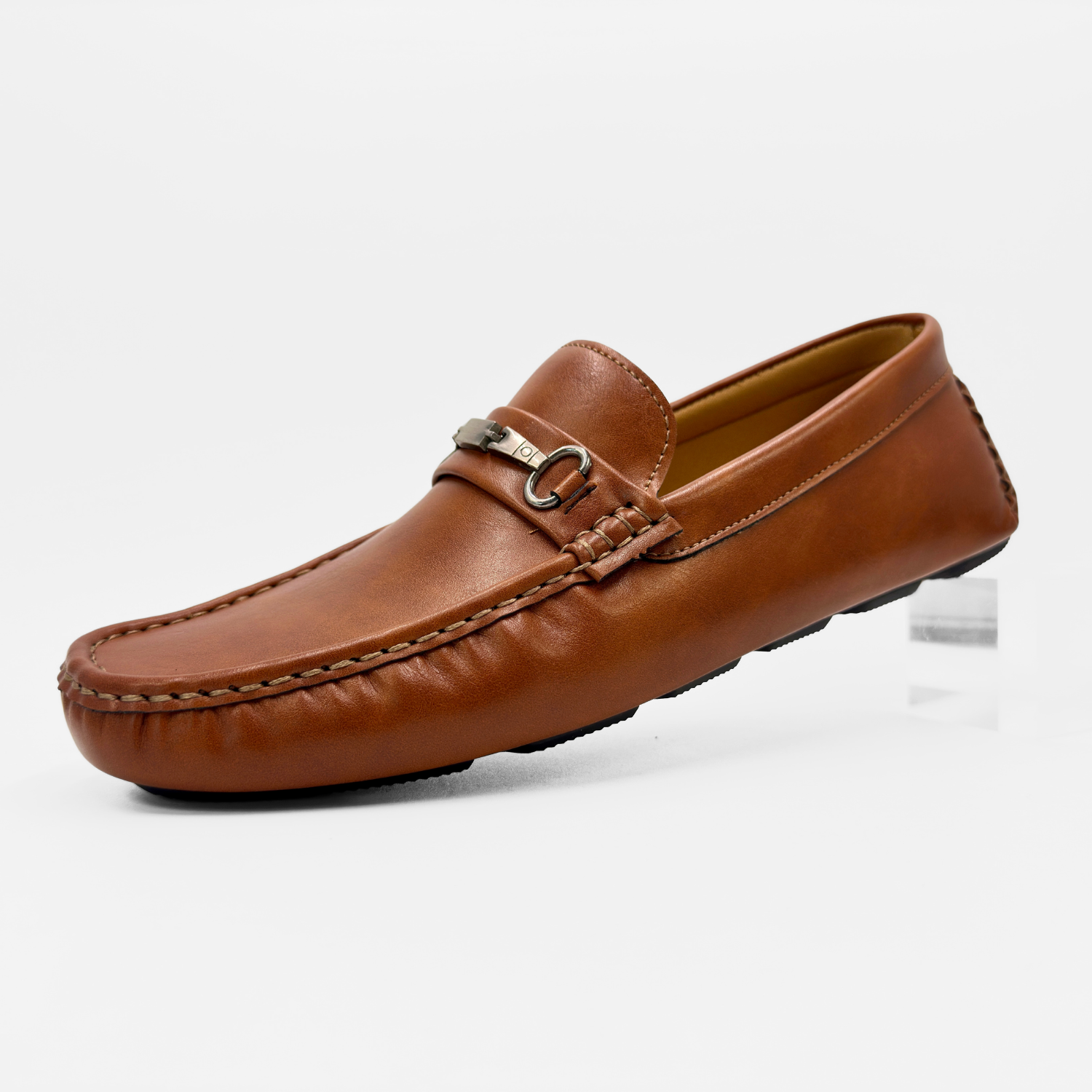 YIHE MD-009 Men's Casual Loafers New Model Tassel Slip-On Premium Leather Shoes Brown Rubber Wholesale Suede Material Winter