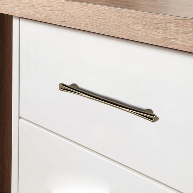 Yeede High Quality Metal Kitchen Cabinet Wardrobe Zinc Alloy T-Bar Solid Furniture Pulls Side Heart Shape Cabinet Pulls